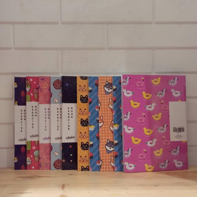 

Buku tulis Boxy/B5 estudee fancy pattern isi 10 seri 2020 Kode 983