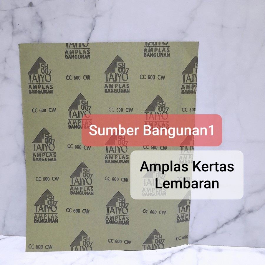 Amplas tembok dan amplas kayu lembar