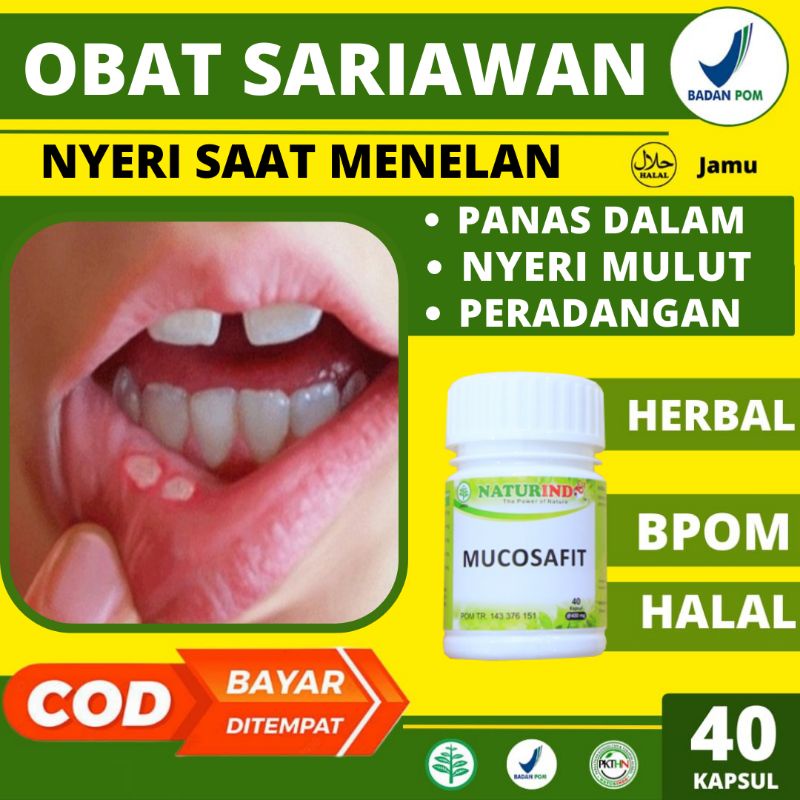 Obat Herbal Sariawan Panas Dalam Bau Mulut Bibir Pecah Pecah