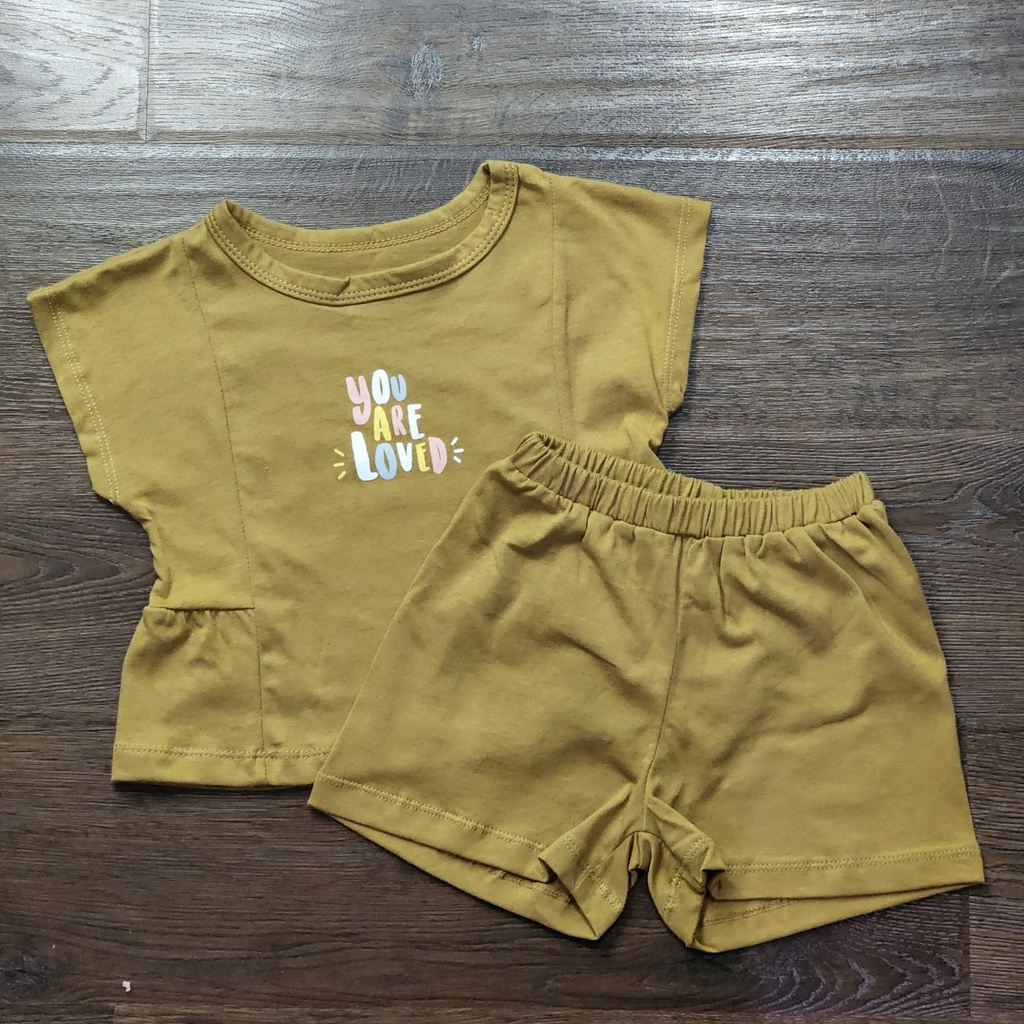 Little Palmerhaus 1-6 Tahun Attire Set Girls 5LL Setelan Fashion Anak Perempuan Attire Girl CBKS