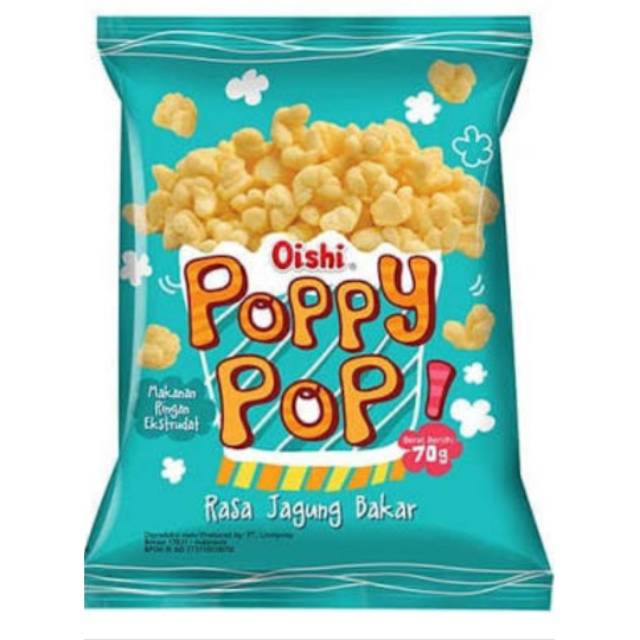 

oishi popy pop jagung bakar