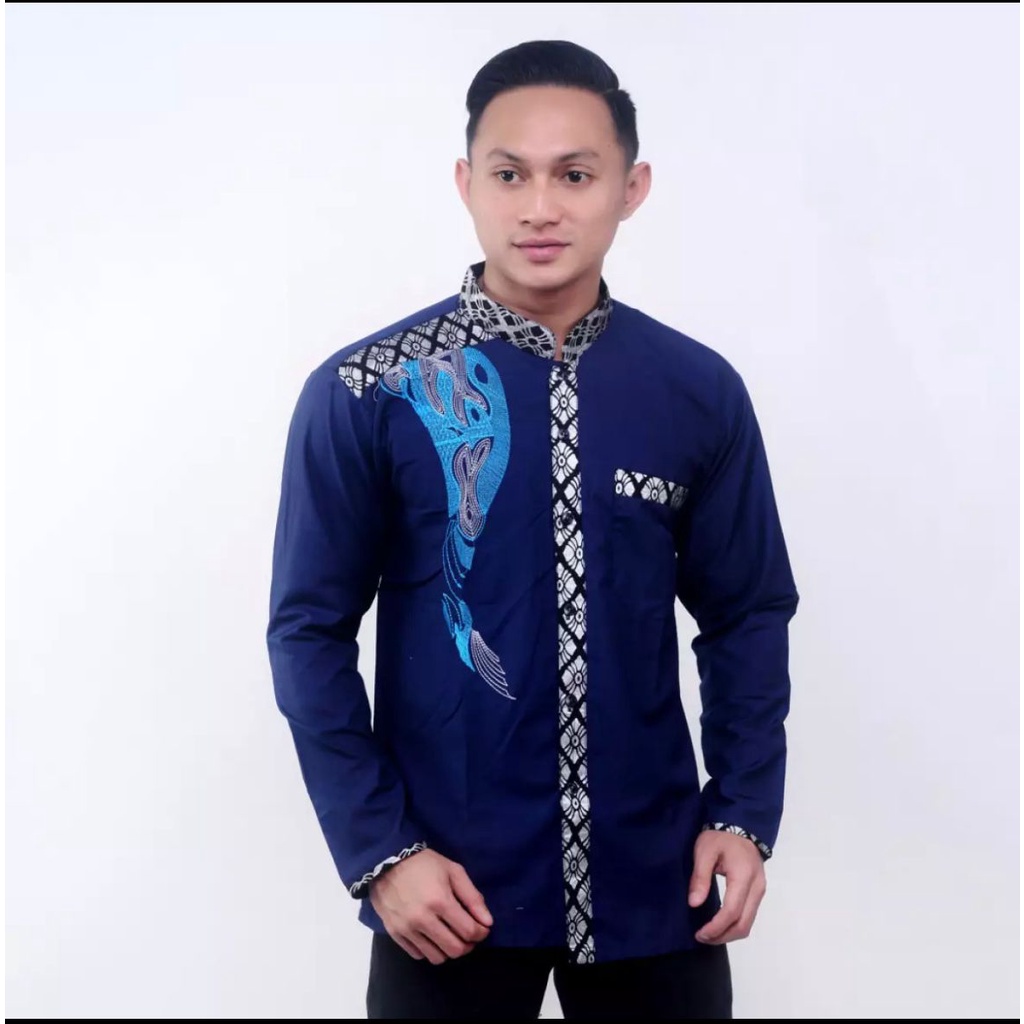 Kemeja Kokoh Ramadhan / Baju Kokoh Lebaran / Fashion Pria Muslim