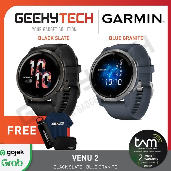 Garmin Venu 2 / Garmin Venu2 GPS WiFi - Garansi Resmi TAM AP060