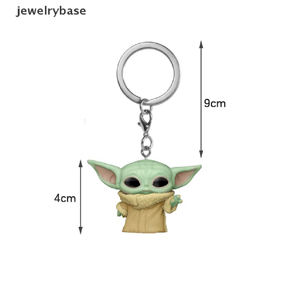 (jewelrybase) Gantungan Kunci Model Star Wars Mandalorian Yoda Baby Darth Vader Stormtrooper