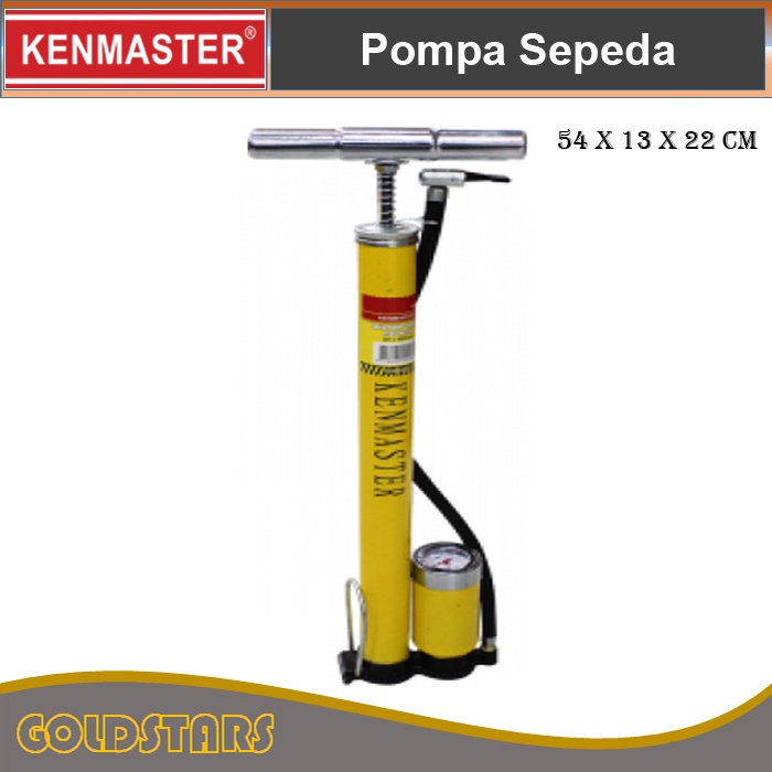 Pompa Sepeda Moto + Meter Kenmaster Pompa Motor Besi Pompa Serbaguna