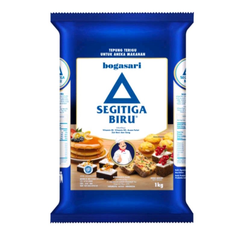 

Tepung terigu Segitiga biru 1kg