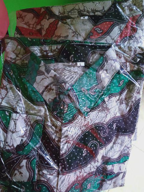 Kemeja Batik Slimfit Traditional Butik Top Brand //size Standar & Jumbo