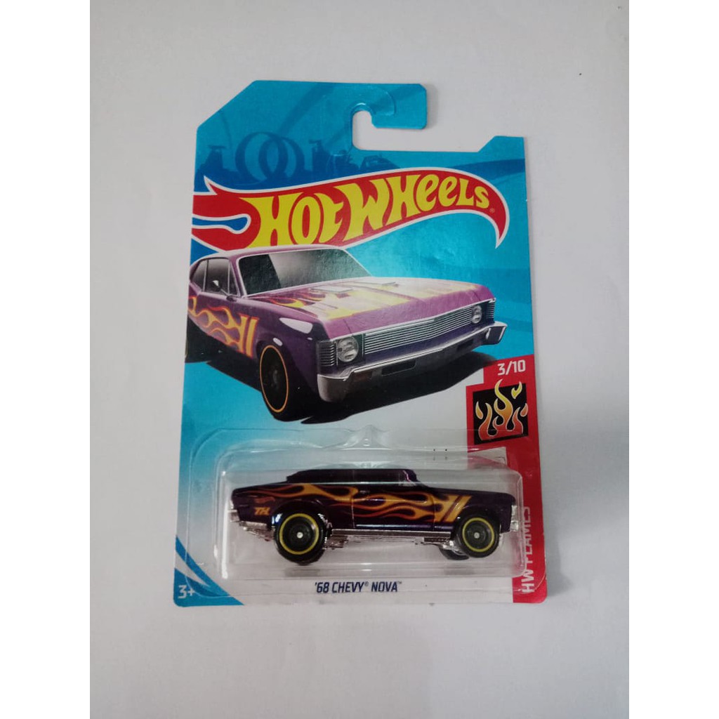 hot wheels 68 chevy nova super treasure hunt