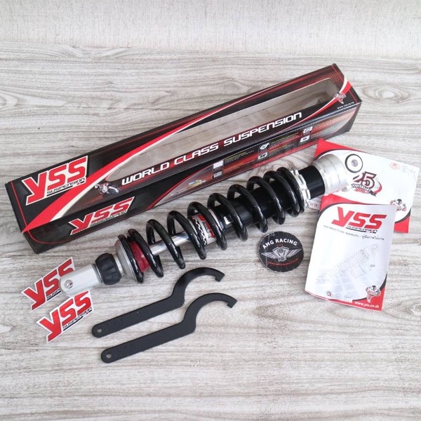 YSS Shock Kawasaki KLX 150 Z SERIES Mono Shock 400mm Black/Hitam