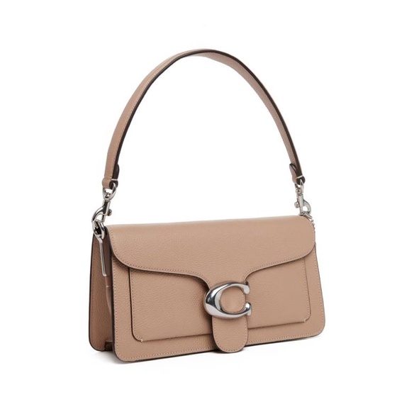 Coach Tabby Shoulder Bag 26 in Signature Canvas -Milky Brown (73995)