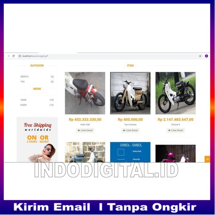 Memahami Arsitektur dan Source Code Toko Online Penjualan Spare Part