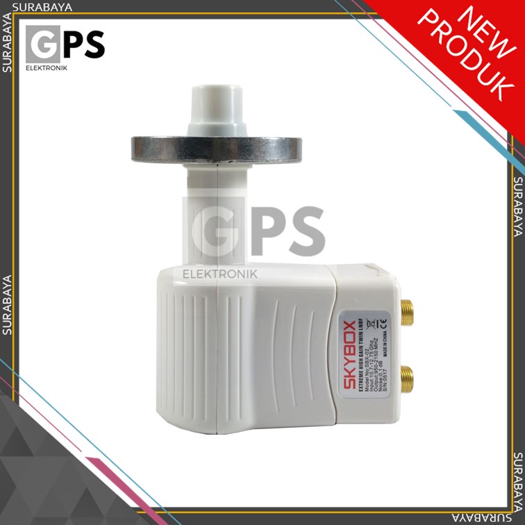 New Product Noise 0,1dB LNB Ku Band Prime Fokus Skybox SBX-02 Black Box GPS