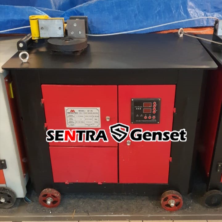 Bar bending bender 22 mm 1 phase Megatec GF 25