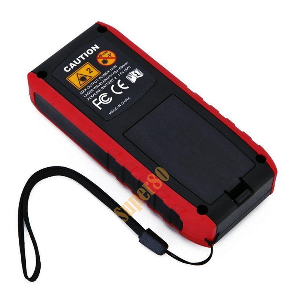 Meteran Laser Distance Meter 40m 60m 80m 100m Digital Rangefinder Alat Ukur Pengukur Jarak