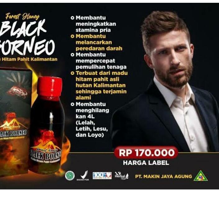 

◊ madu black borneo MJA madu hitam pahit kalimantan .