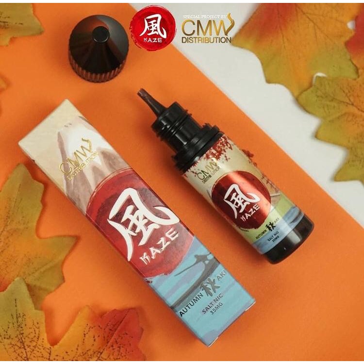 Kaze Autumn Aki Spritzer Ice Salt Nic 15ML by Emkay x CMW