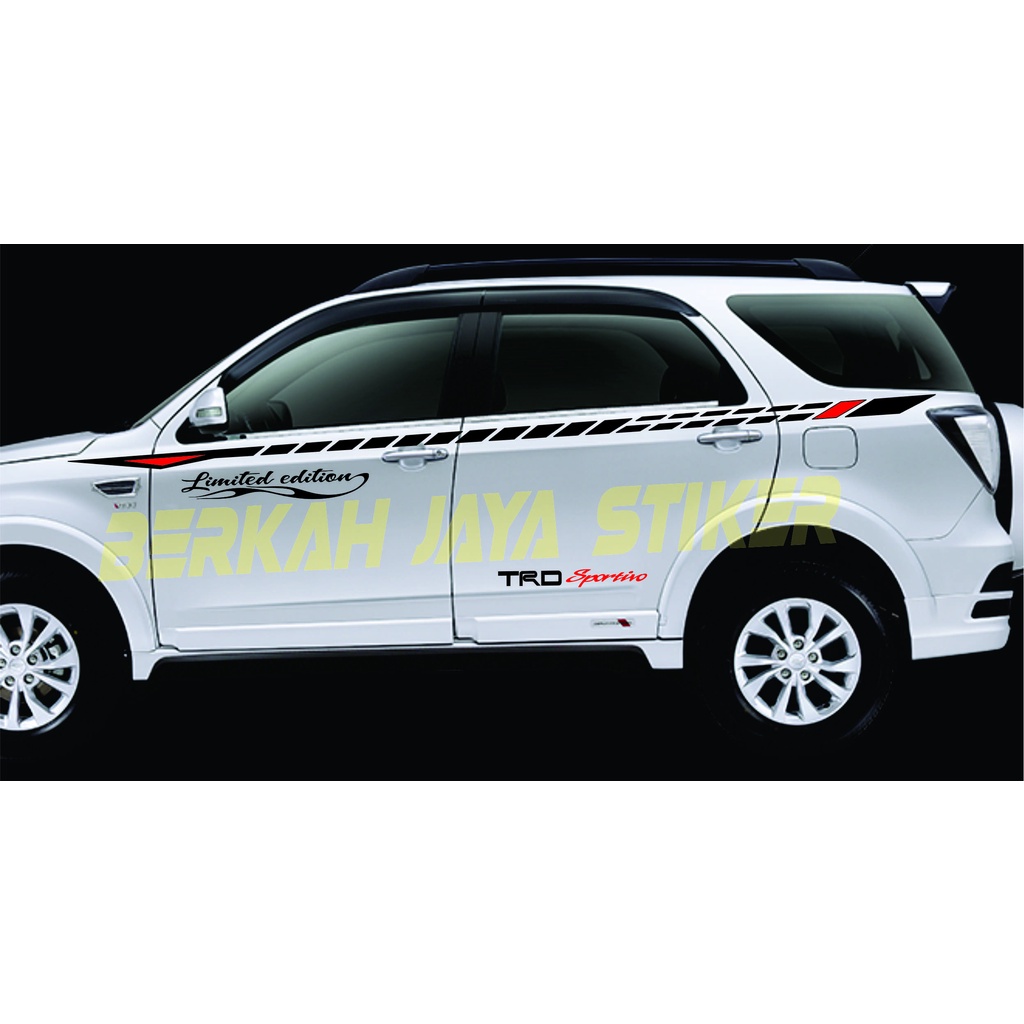 Harga Cutting Sticker Mobil Terios Terbaru Januari 2022 BigGo Indonesia