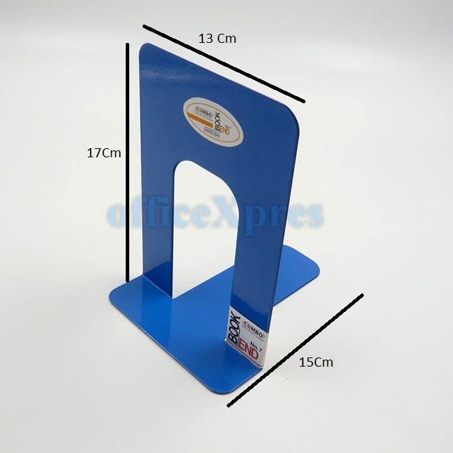 

[KODE BARANG X389Q] Pembatas Buku Besi / Penyangga Buku / Book End N0.7 Combo