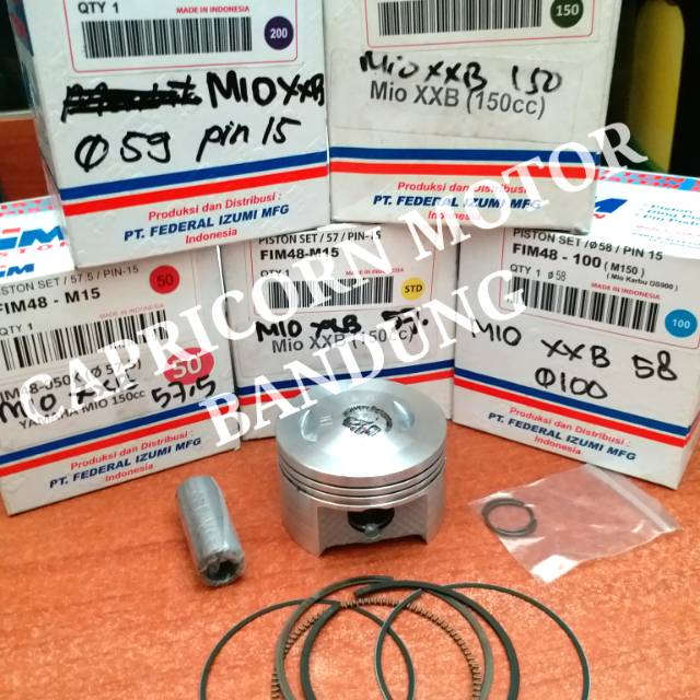 Piston Kit MIO XXB DOUBLE XB FIM IZUMI