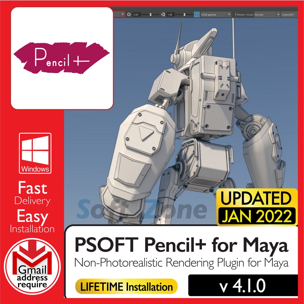 

PSOFT Pncl+ v4.1.0 fr My - Nn-Phtrlstc Rndrng Plgn fr My [WINDOWS x64] - Dgtl Dwnld