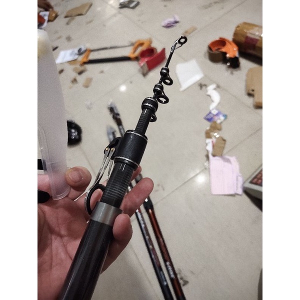 joran pancing sabpolo amber jack 270 300 360 390 420 450 antena surf pantai pasiran