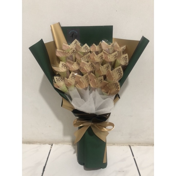 buket duit/buket uang/money bouqet/hadiah wisuda