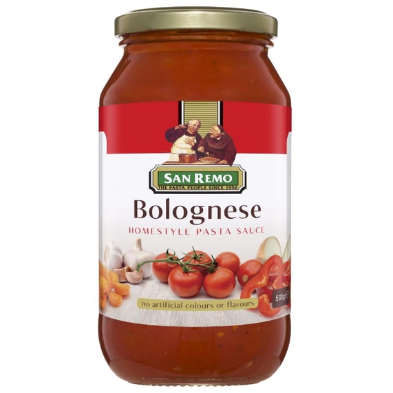 

San Remo Pasta Sauce Bolognese 500 Gr