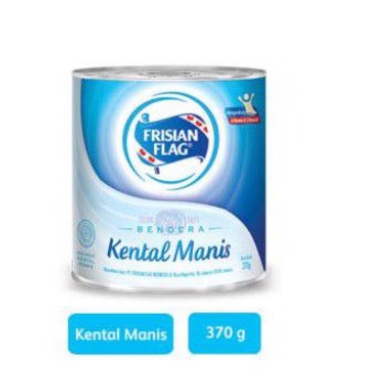 Susu Bendera Kaleng Putih 370gr