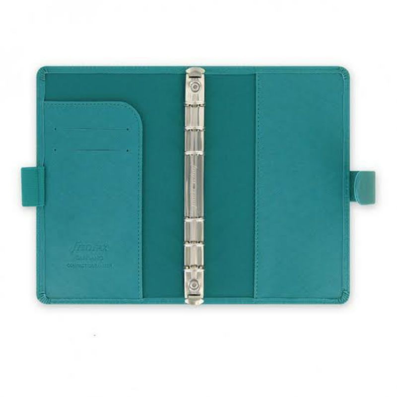 

Filofax Saffiano Compact Organizer Aquamarine / Binder Notebook