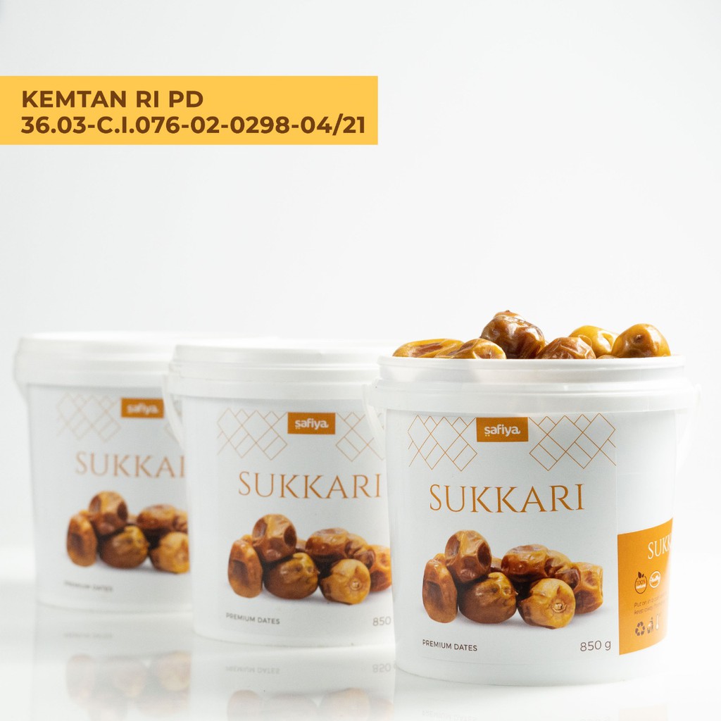 Kurma Sukari Al Qosim 850 gram | Kurma Sukari Ember High Quality