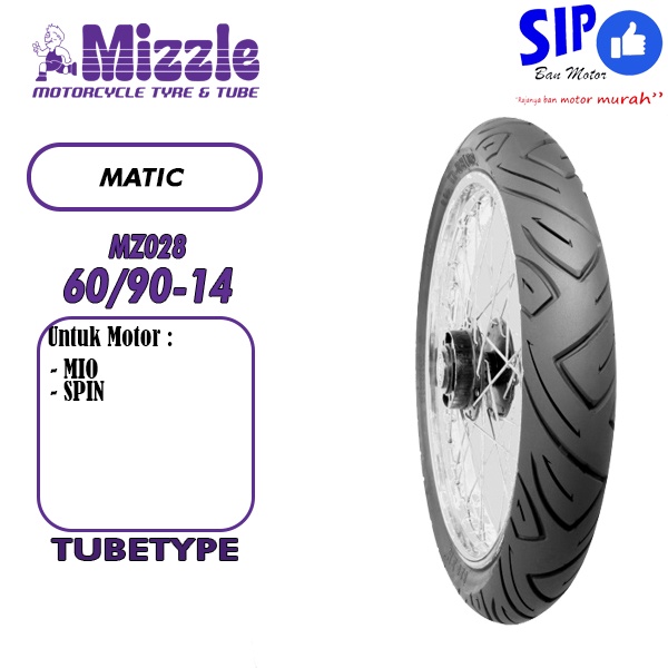 Ban motor matic Mizzle MZ028 60 90 14 mio spin bukan tubeless