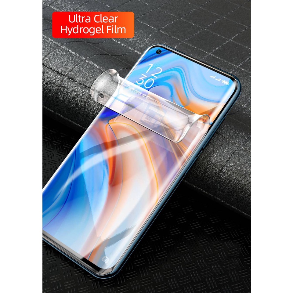 2pcs Screen Protector Hydrogel Film For OPPO Reno 2 2F 3 4 4F 5 5Z 6 Pro Plus 10x zoom Protective For OPPO A91 Find X X2 Pro Matte Anti Blue Ray Not Glass