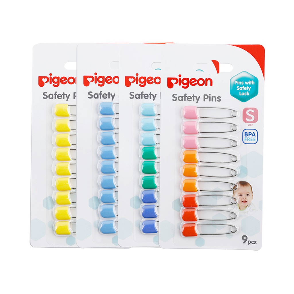 Pigeon Safety Pins Peniti Size S 9 Pcs