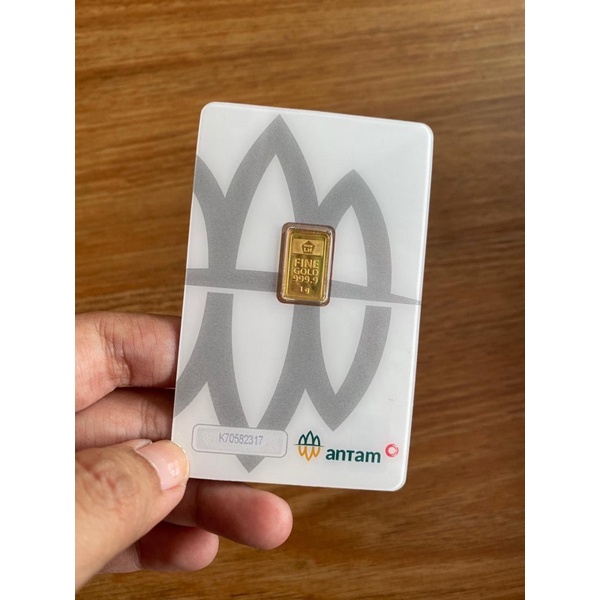 Logam mulia Antam 1 Gram