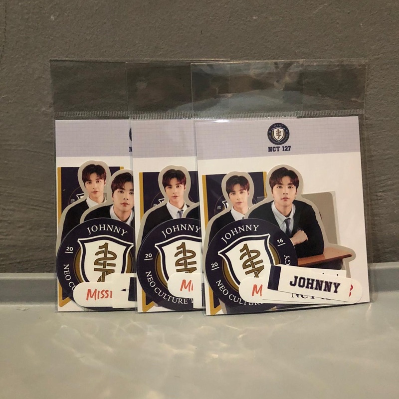 luggage sticker md b2s back to school johnny fullset sealed