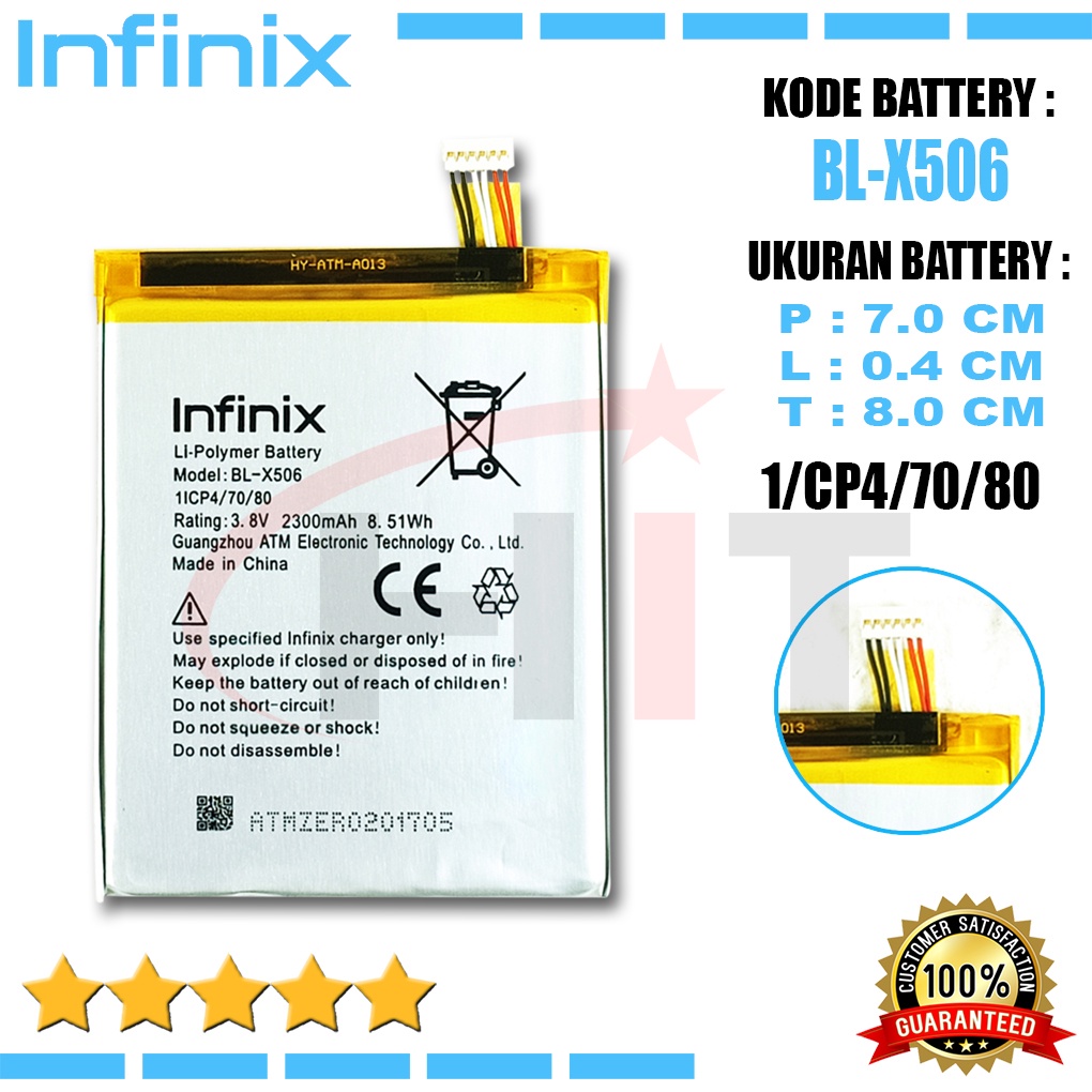 Baterai Battery Ori INFINIX ZERO 1 / BL-X506