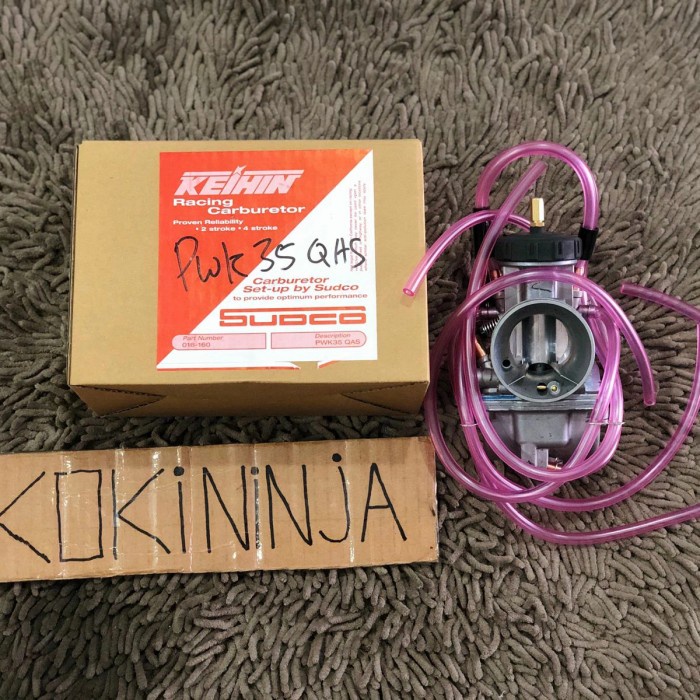 sudco pwk 35 qas original keihin usa quad vent airstrike ori