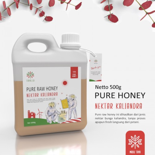 

Tava Nektar Madu Murni Kaliandra 500g