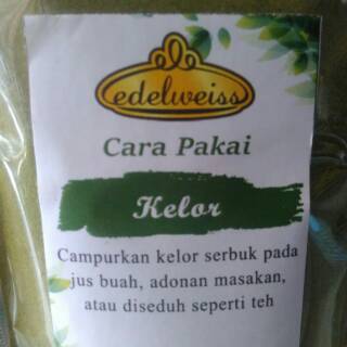 Edelweiss Teh Kelor Serbuk 50g/Moringa Tea Powder 50g | Shopee Indonesia