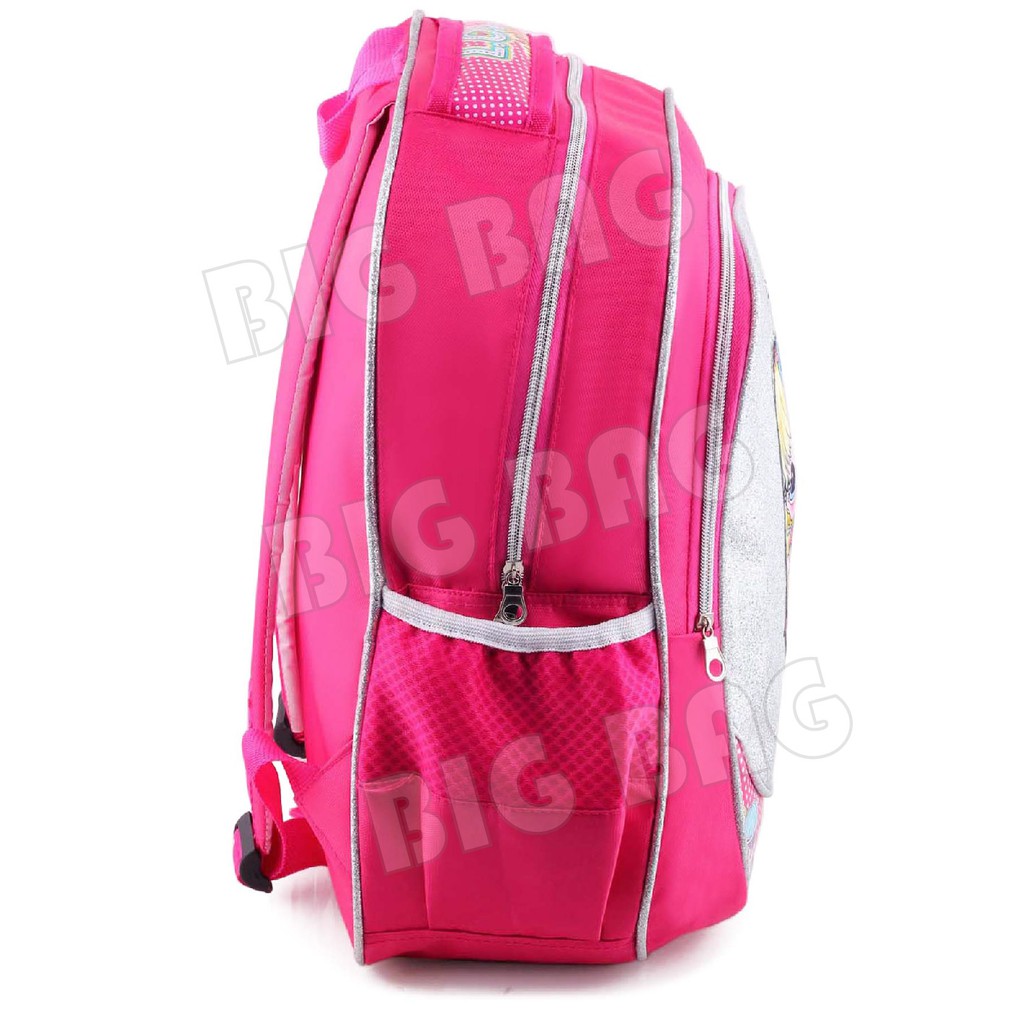 Tas Ransel Anak Perempuan Karakter Lol Surprise GLITTER-Tas Ransel Model Usap/Swipe Glitter+LUNCHBOX