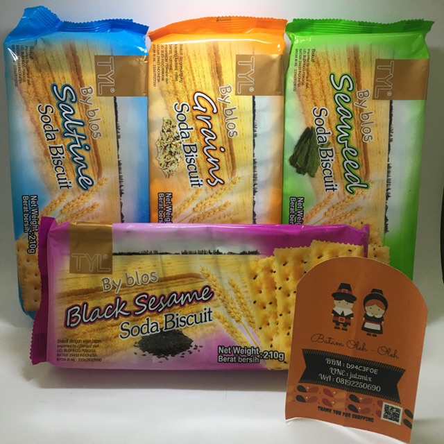 

TYL Byblos Soda Biscuit 210Gram