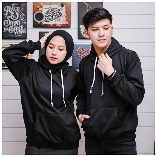 JAKET HOODIE JUMPER POLOS UNISEX | SWEATER POLOS HOODIE | MODELA HOODIE POLOS FLEECE