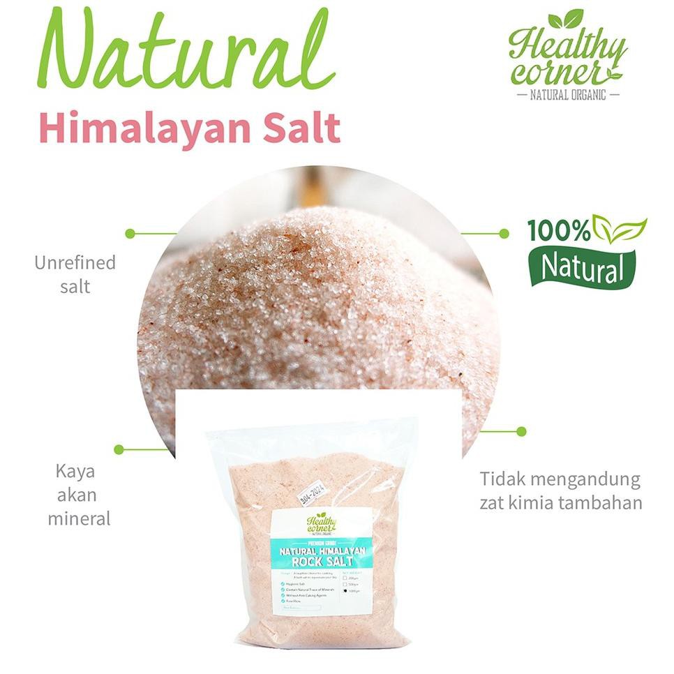 

LhAngsung Pros3s.Khak Natural Pink Himalayan Salt ( Garam ) - 500 gr.F mas1h_pr0mo