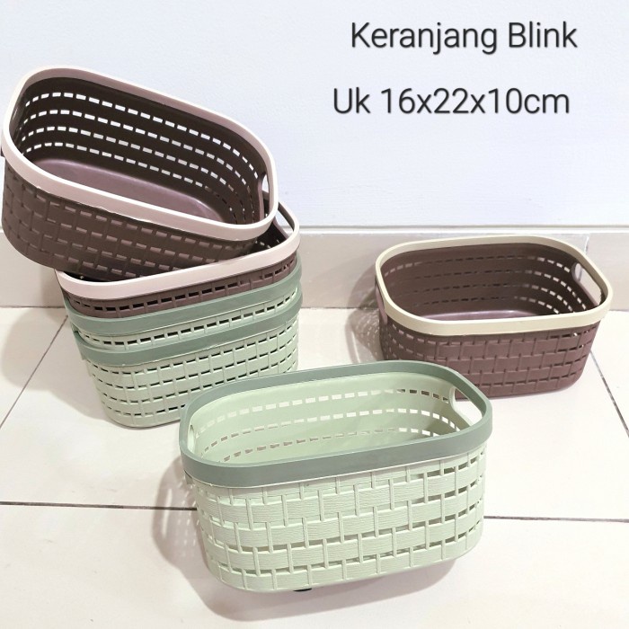 NEW - KERANJANG BLINK Storage Box Basket Serbaguna Organizer Dapur Toilet