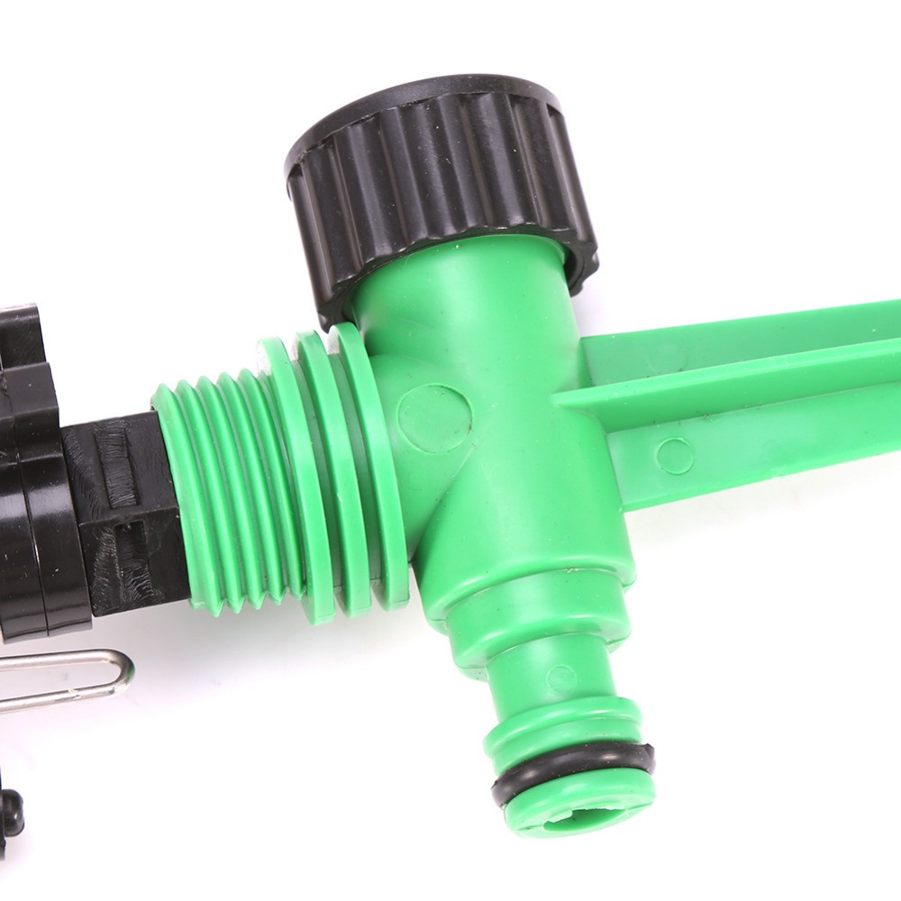 LeKing Rotate Sprinkler Spray Nozzle Air Irigasi Taman 12 inch - Green