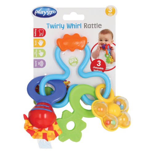 Playgro Twirly Whirl Rattle mainan anak 102825