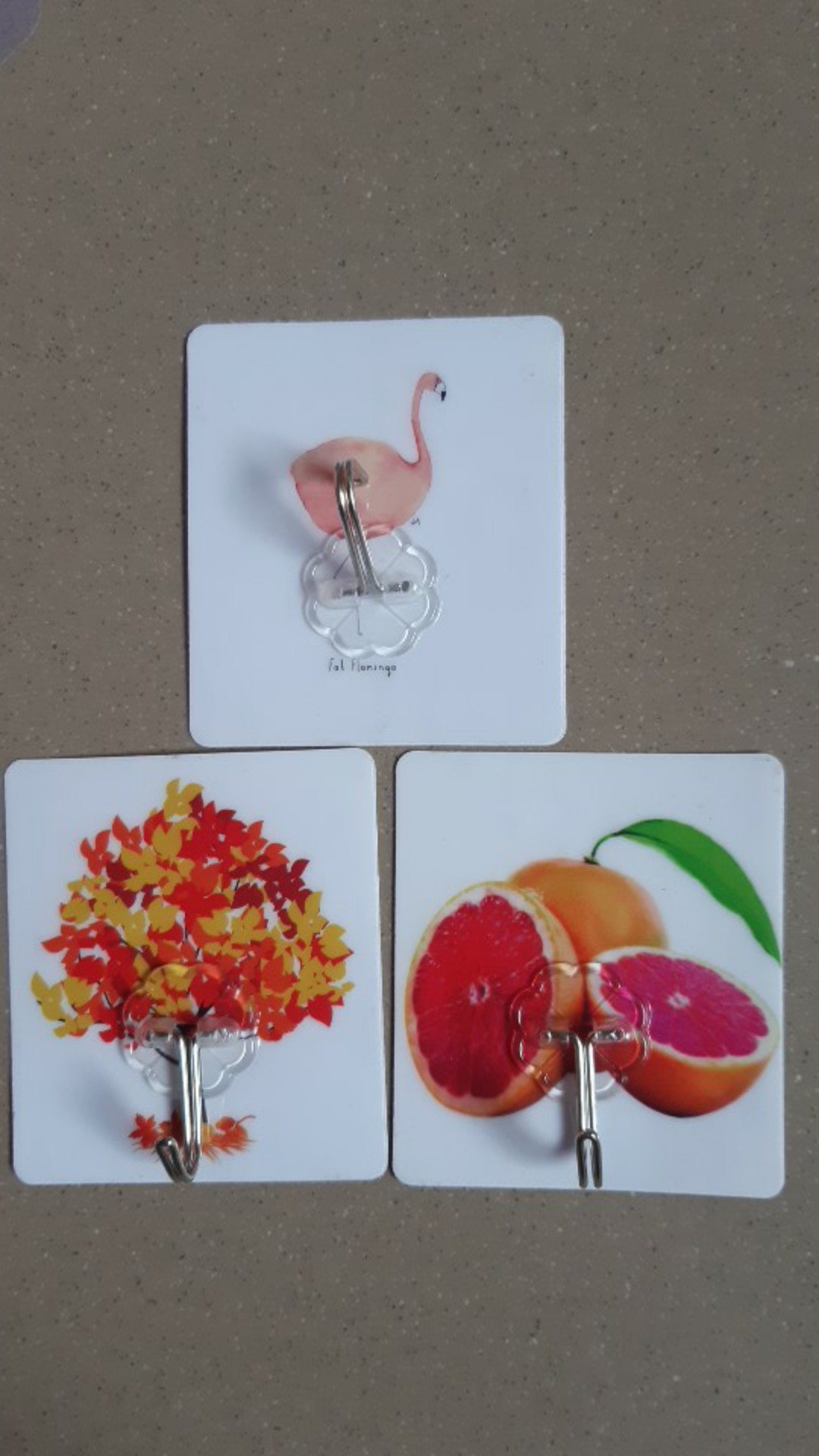 Gantungan Tempel Dinding Gantungan Serbaguna Motif