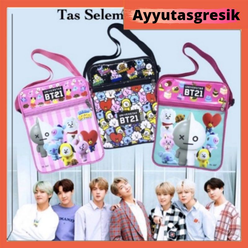 Tas Selempang Anak BT21/Tas ngaji anak