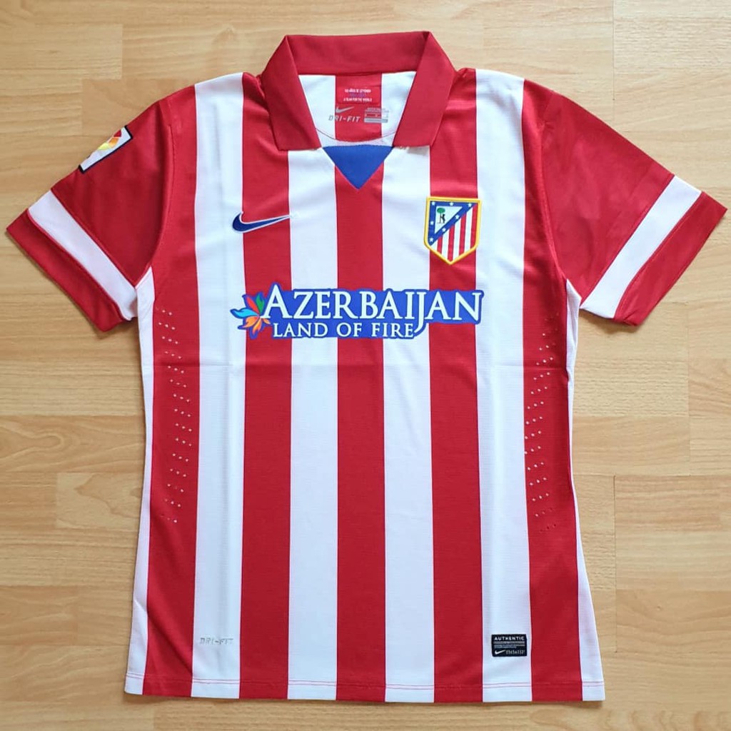 Jersey Awtetico Madwdriwd Home 2013-2014 Player Issue La liga Spanyol Spain PI Baju Bola