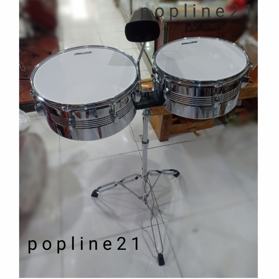 Timbales ROLLING 13&quot; &amp; 14&quot; / Timbalis Rolling JBTBS1413